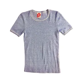1970's Cotton Blue Tee /  4-5Y
