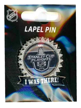 2016 Stanley Cup Playoffs Aminco NHL Hockey "I Was There" Metal Lapel Pin