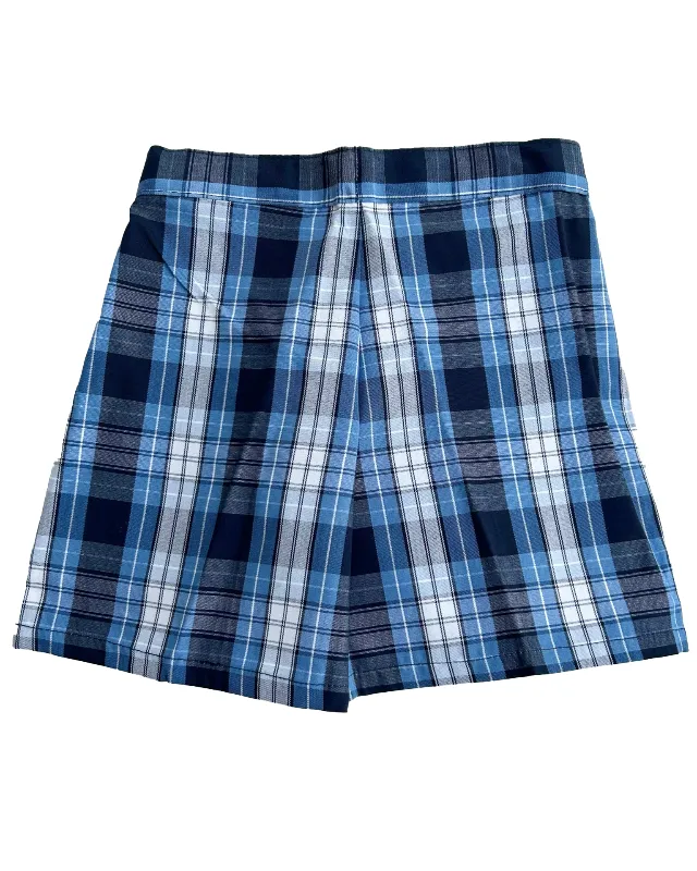 A  Front Panel Skort Plaid 76