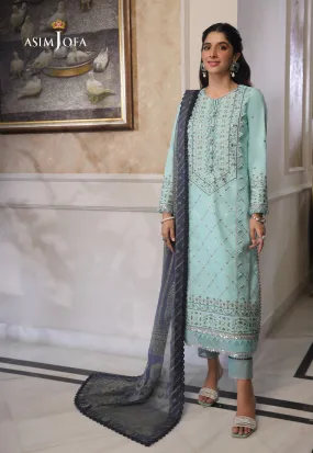 AJAI-18  EMBROIDERED CAMBRIC 3 PCS