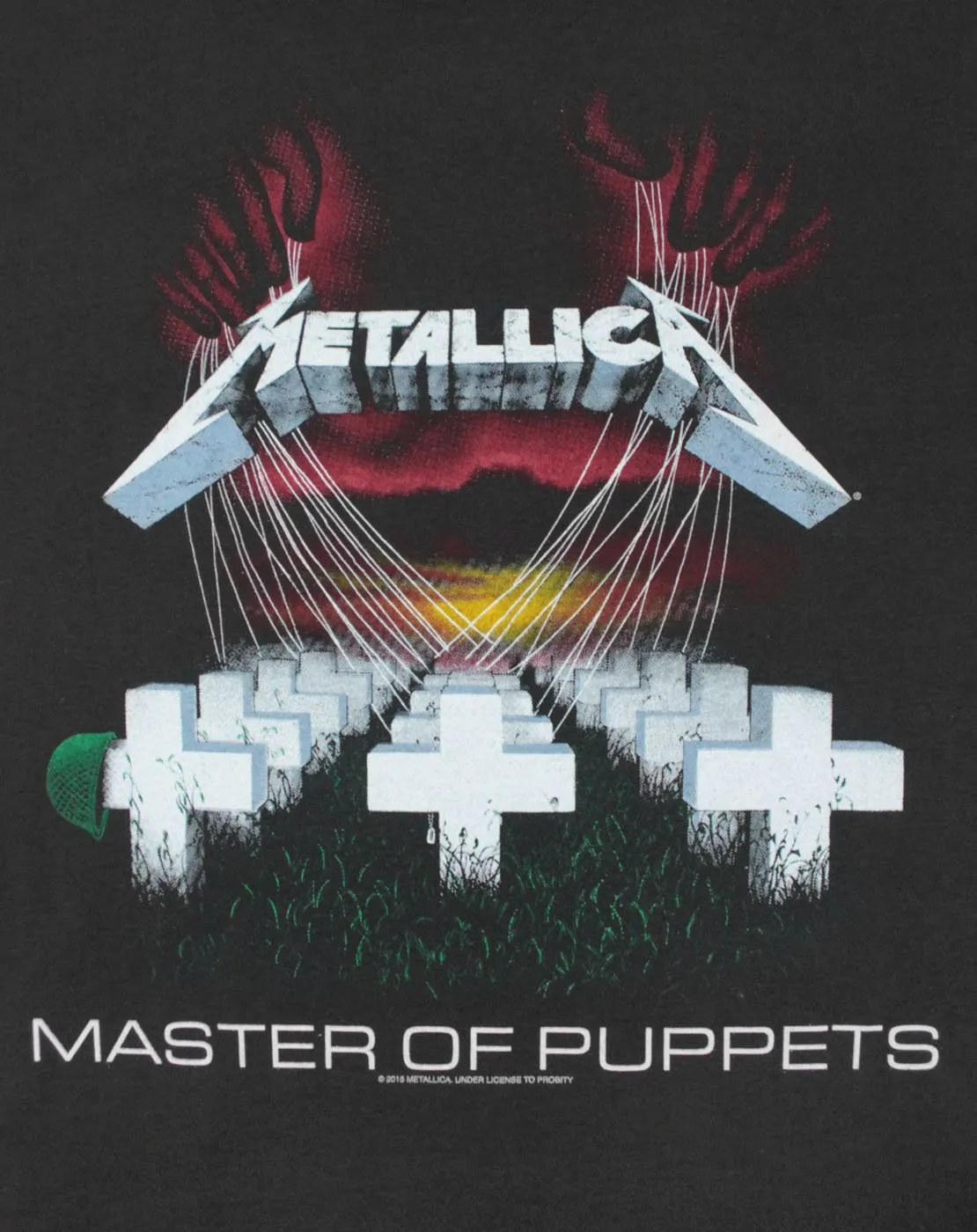 Amplified Metallica Master Of Puppets Men's Vest