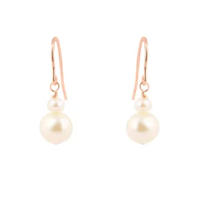 Angel Rose Gold Bridal Earrings
