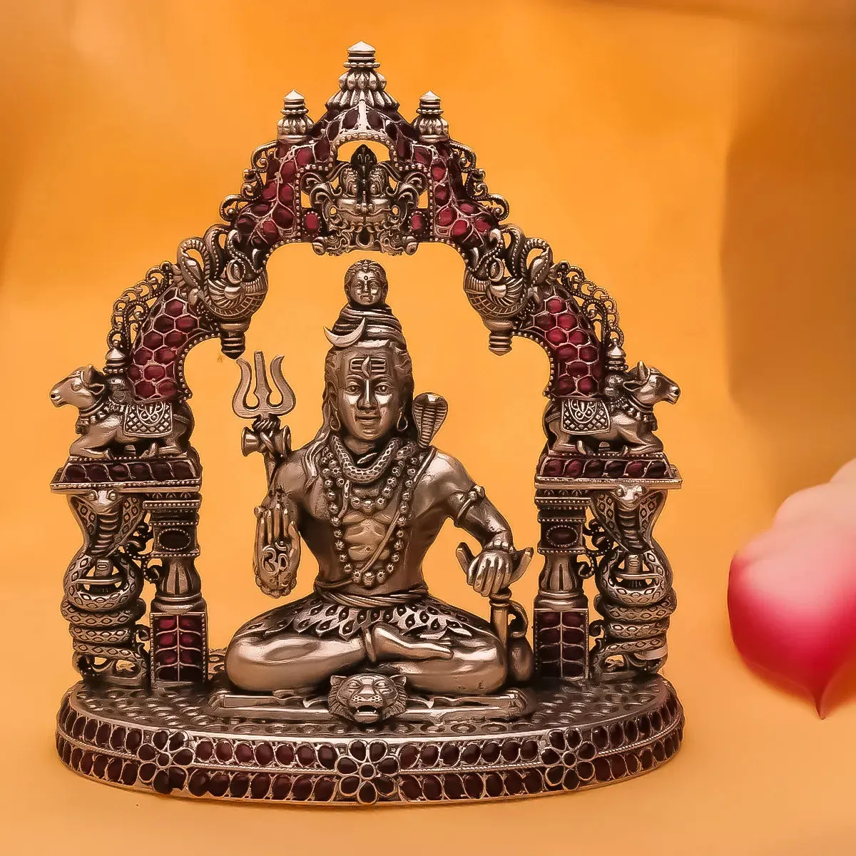 Antique Shiv Ji Murti 925 Silver