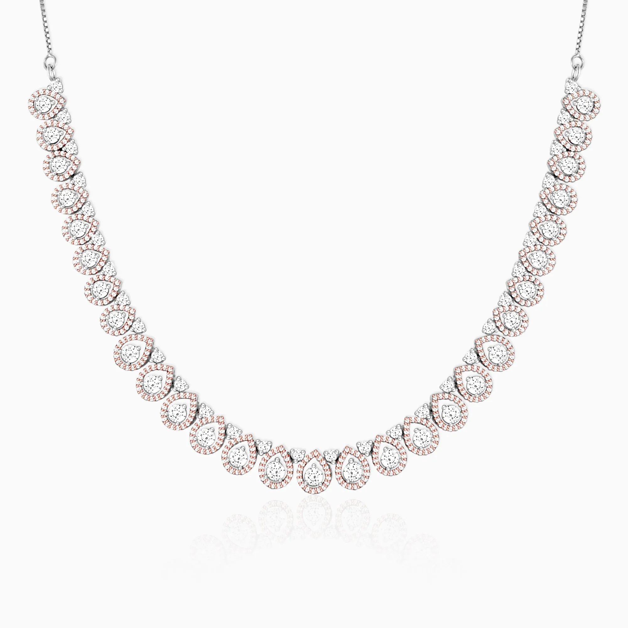 Anushka Sharma Silver Affair Necklace