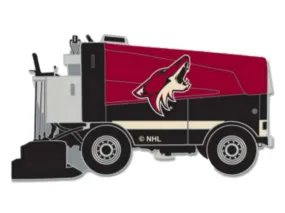 Arizona Coyotes WinCraft Dark Red & Black Ice Hockey Zamboni Metal Lapel Pin