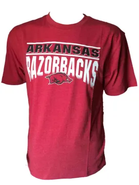 Arkansas Razorbacks Colosseum Red Crunch Frontline Short Sleeve T-Shirt