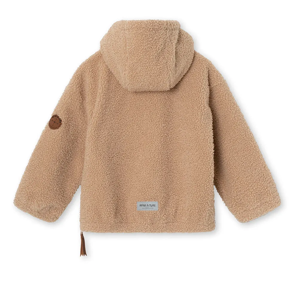 Arman Sherpa Anorak. GRS Doeskind Sand