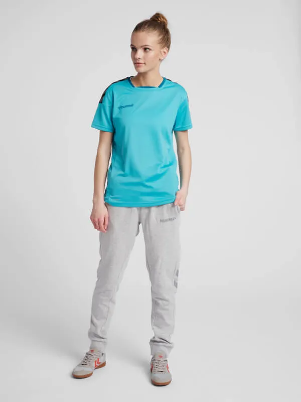 Authentic Women Polyester Blue T-Shirt