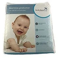Brolly Sheet - Mattress Protector Knit - Fitted Cot