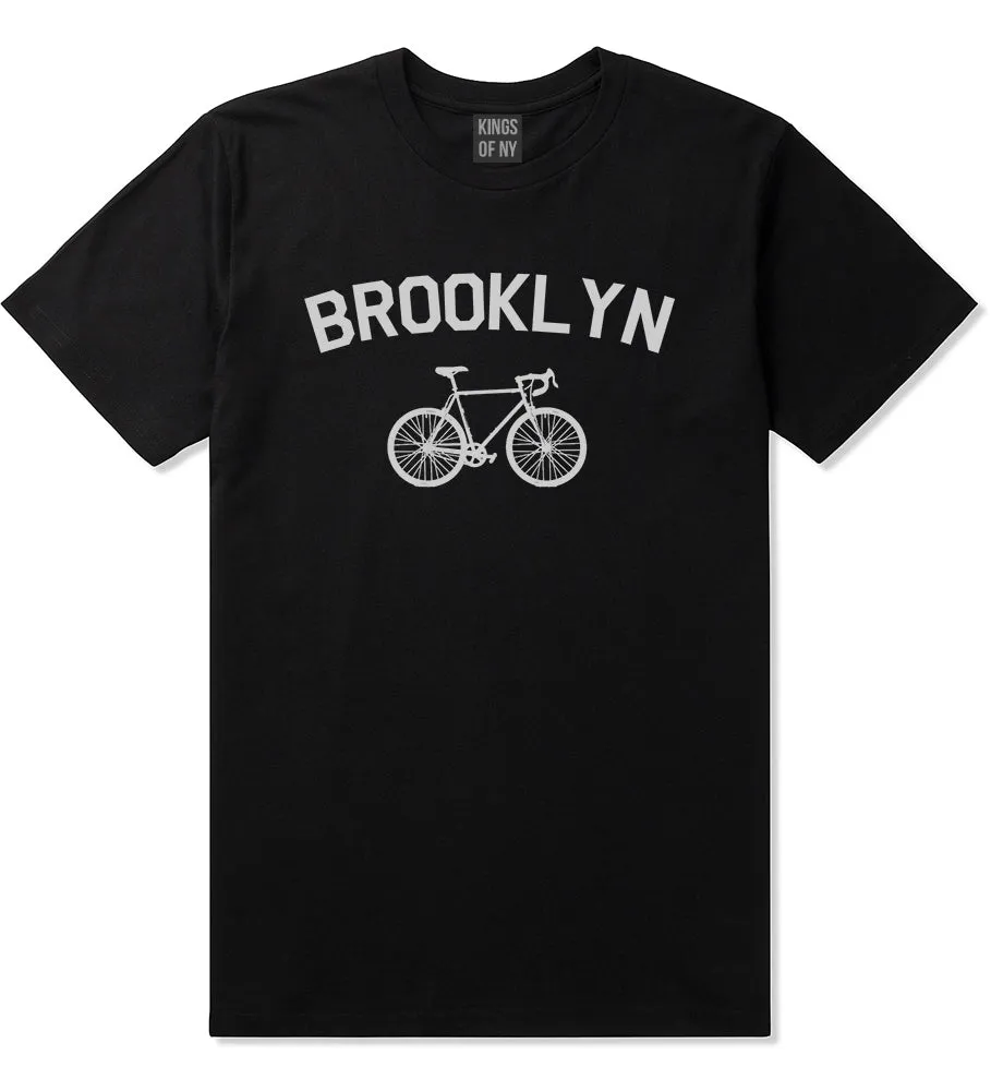 Brooklyn Vintage Bike Cycling Mens T-Shirt