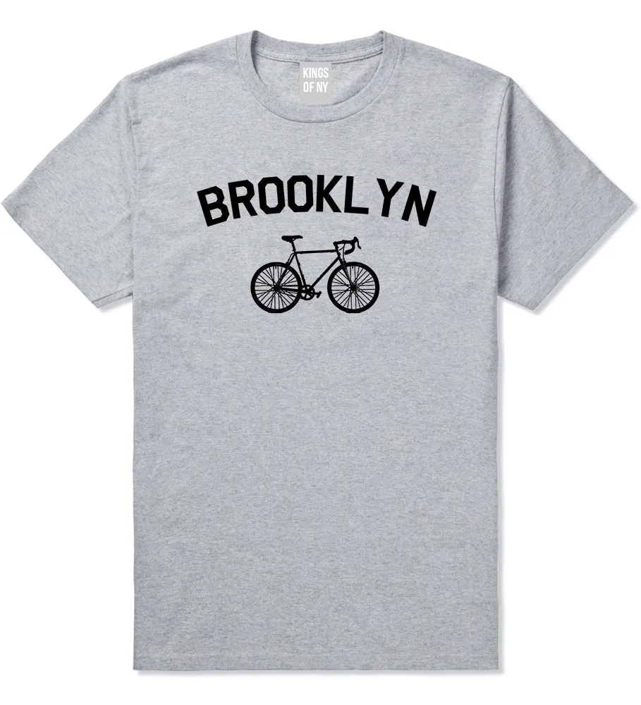 Brooklyn Vintage Bike Cycling Mens T-Shirt