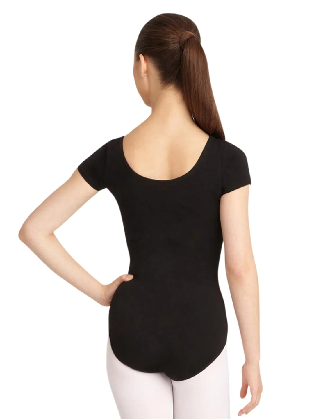 Capezio CC400 Short Sleeve Cotton Leotard