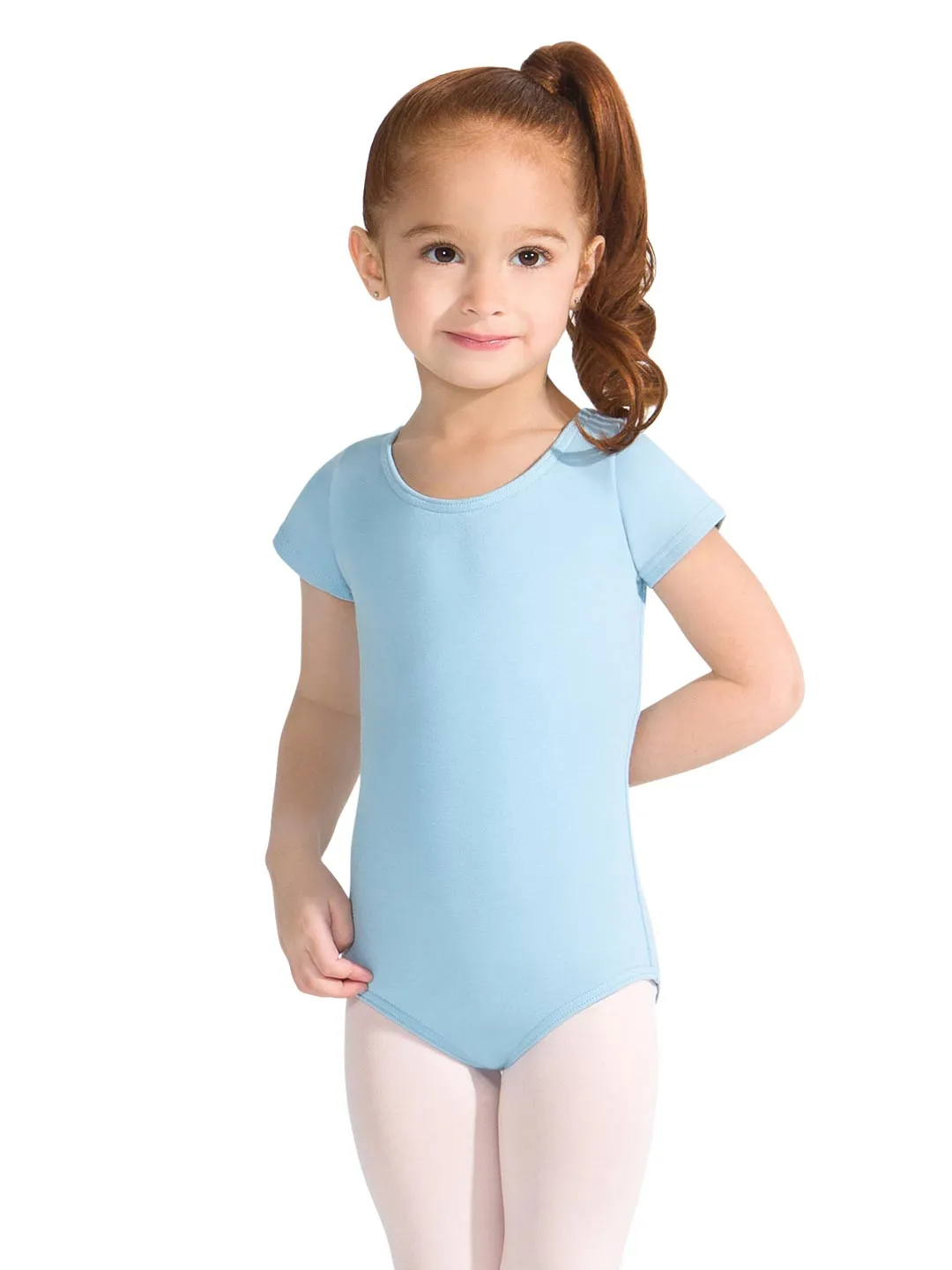 Capezio CC400C Child Cotton Short Sleeve Leotard
