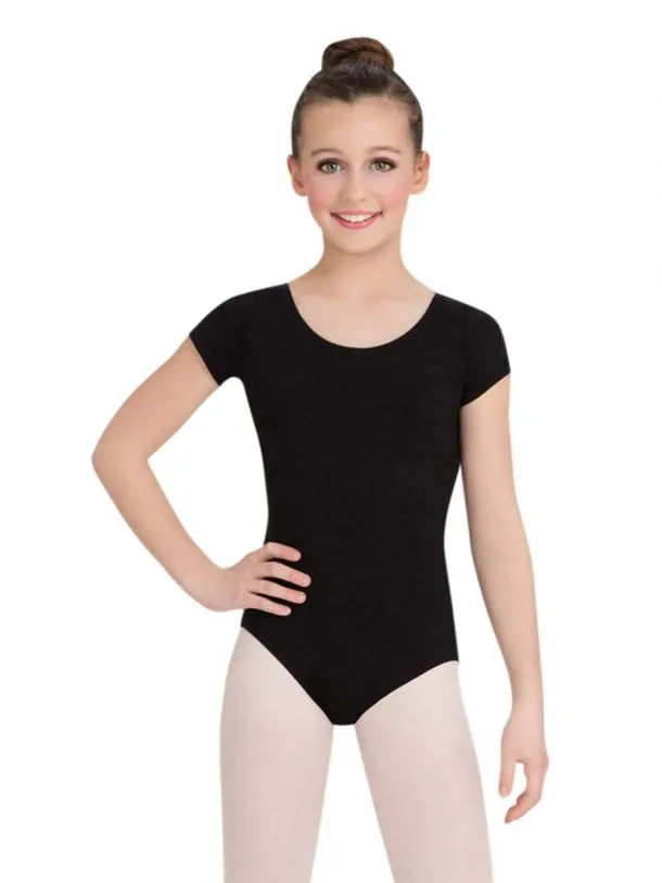 Capezio CC400C Child Cotton Short Sleeve Leotard