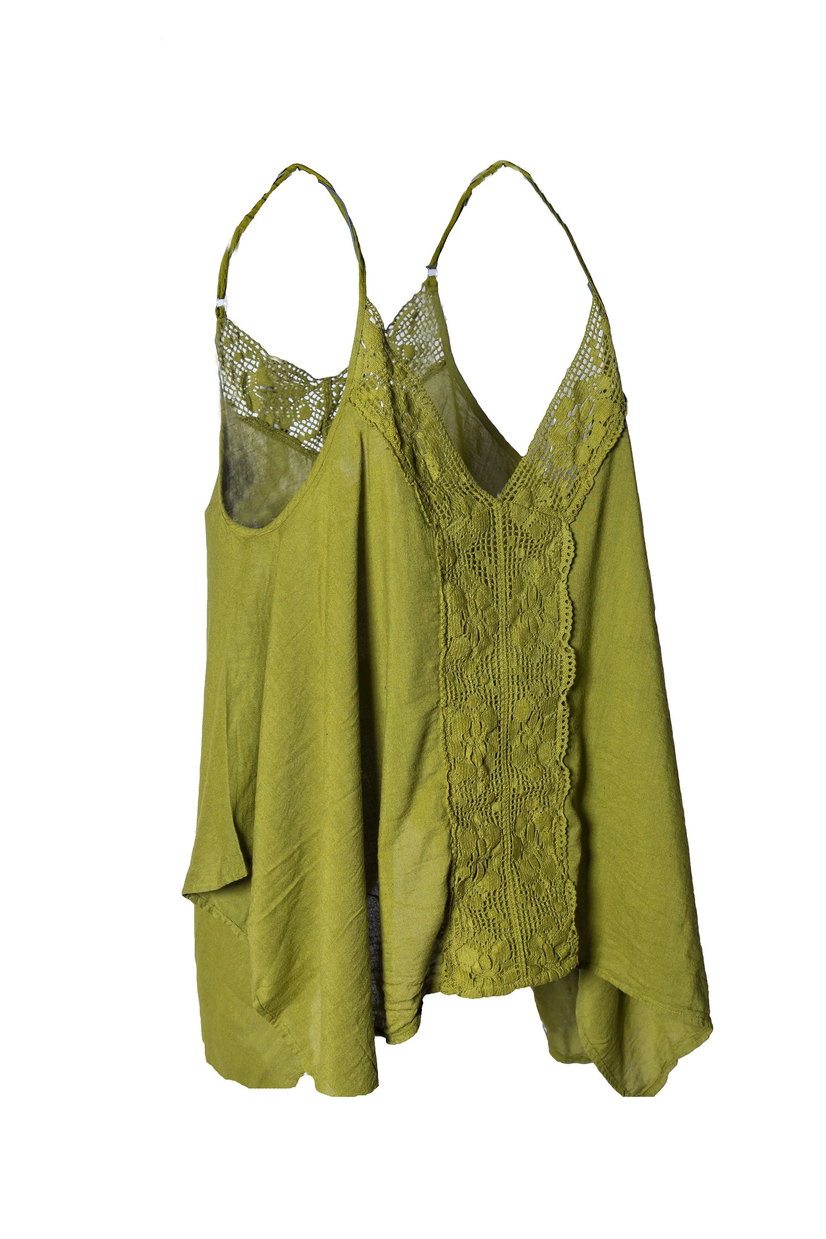 Cotton Swing Tank Top Camisole Spaghetti Strap