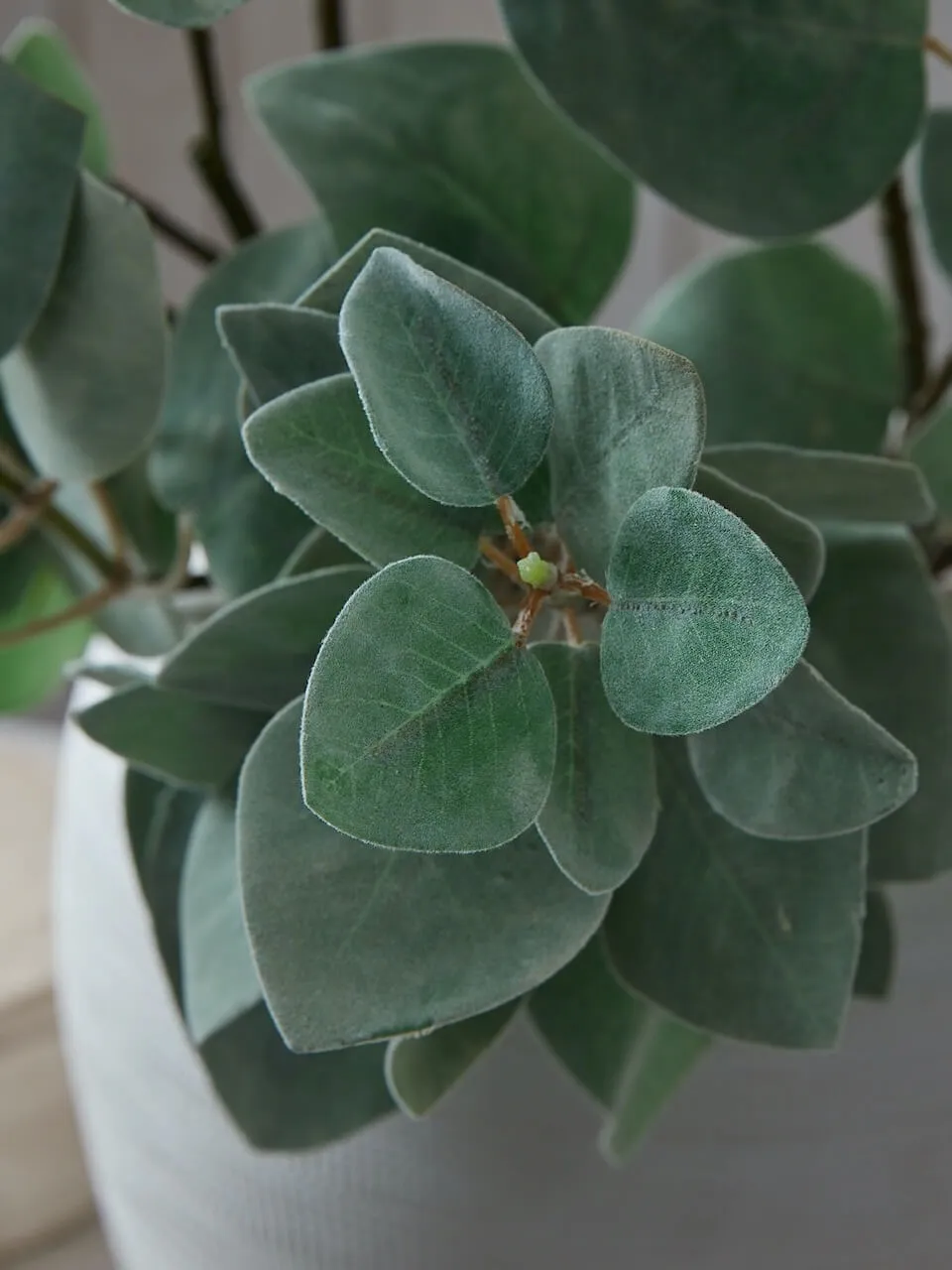 Deluxe Faux Silver Eucalyptus Spray