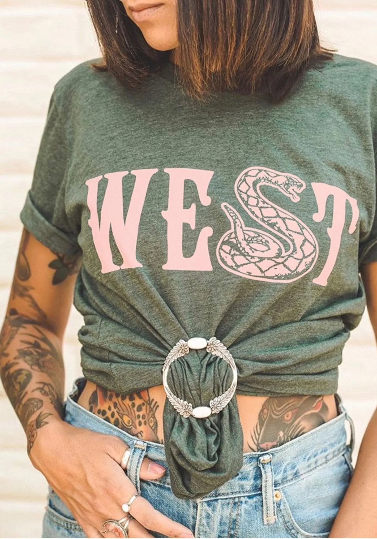 Diamond West Tee