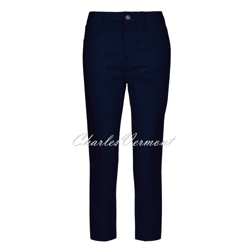 Dolcezza Cropped Trouser – Style 22203 (Navy)