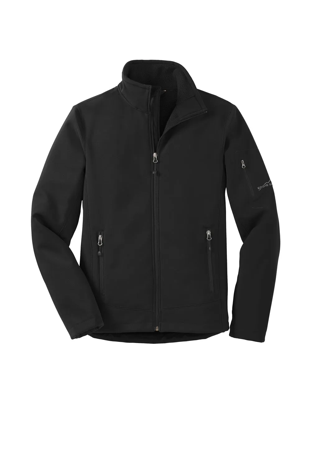 Eddie Bauer Mens Rugged Water Resistant Full Zip Jacket - Black