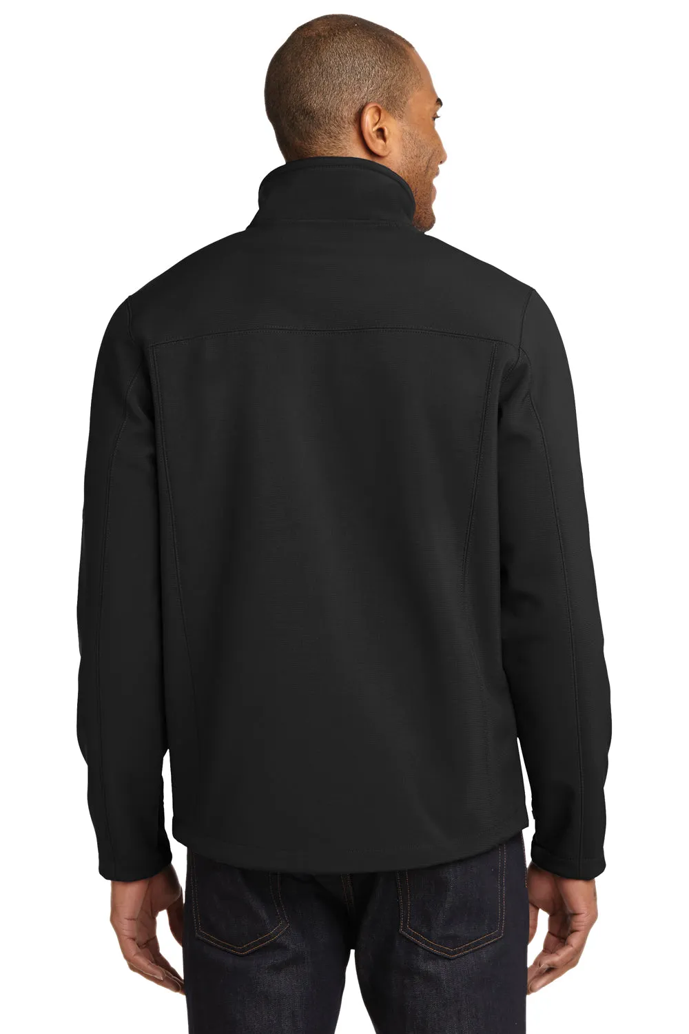 Eddie Bauer Mens Rugged Water Resistant Full Zip Jacket - Black