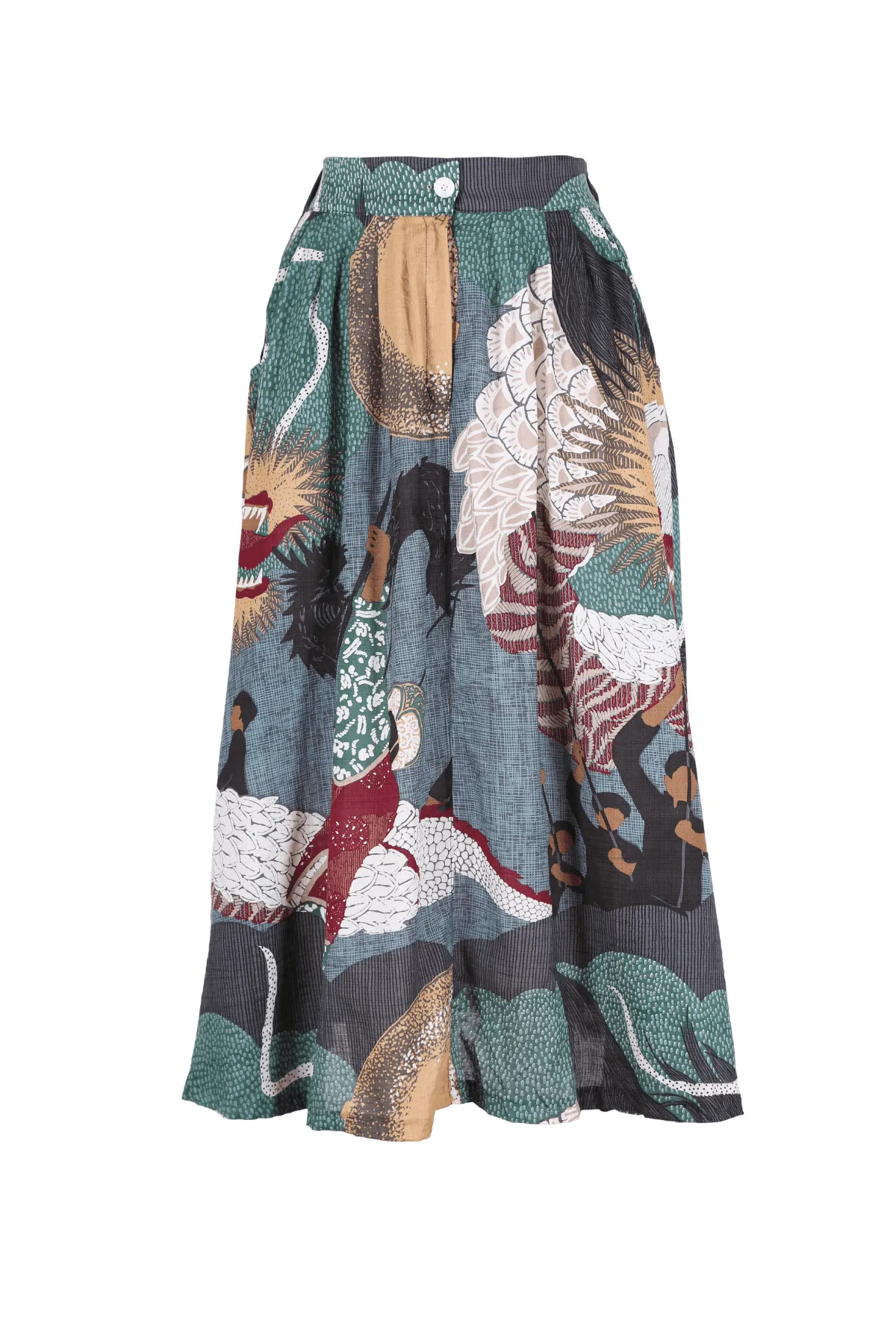 Festival Skirt Green