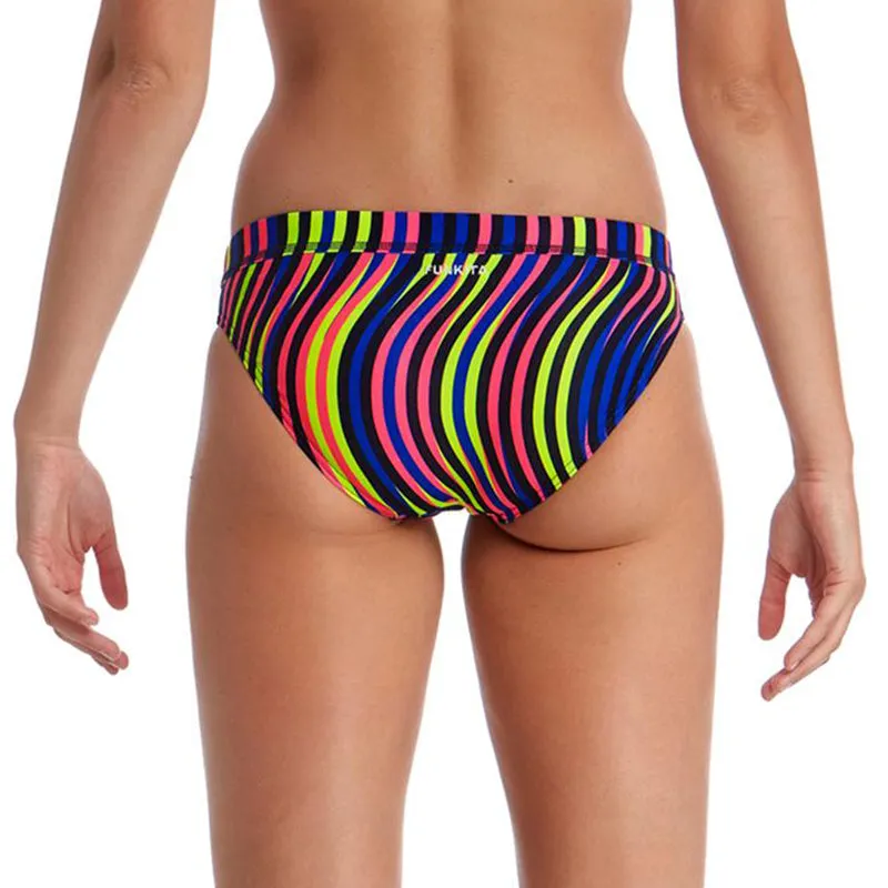 Funkita - Squiggle Piggle - Ladies Sports Brief
