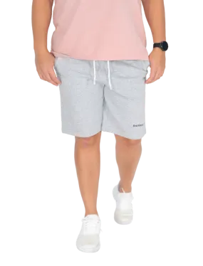 Grey Melange Sweatshorts