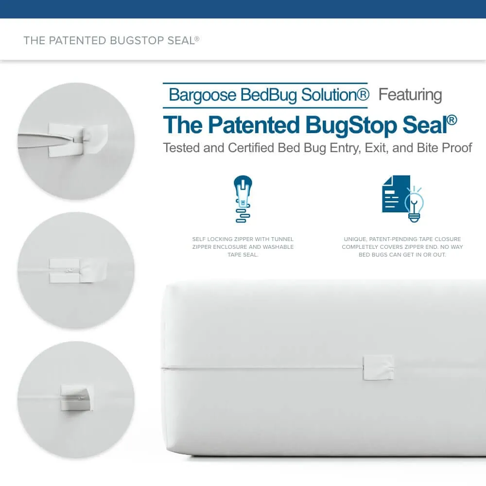 Hybrid Stretch Zippered Mattress Protector| Dorm Packages