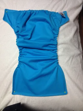 MamaBear BabyWear Waterproof Diaper Cover, Wrap One Size Fits All - Aqua