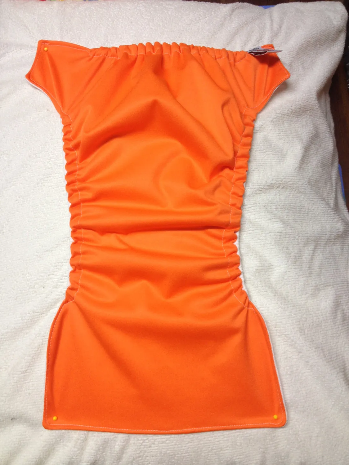 MamaBear BabyWear Waterproof Diaper Cover, Wrap One Size Fits All - Blaze Orange