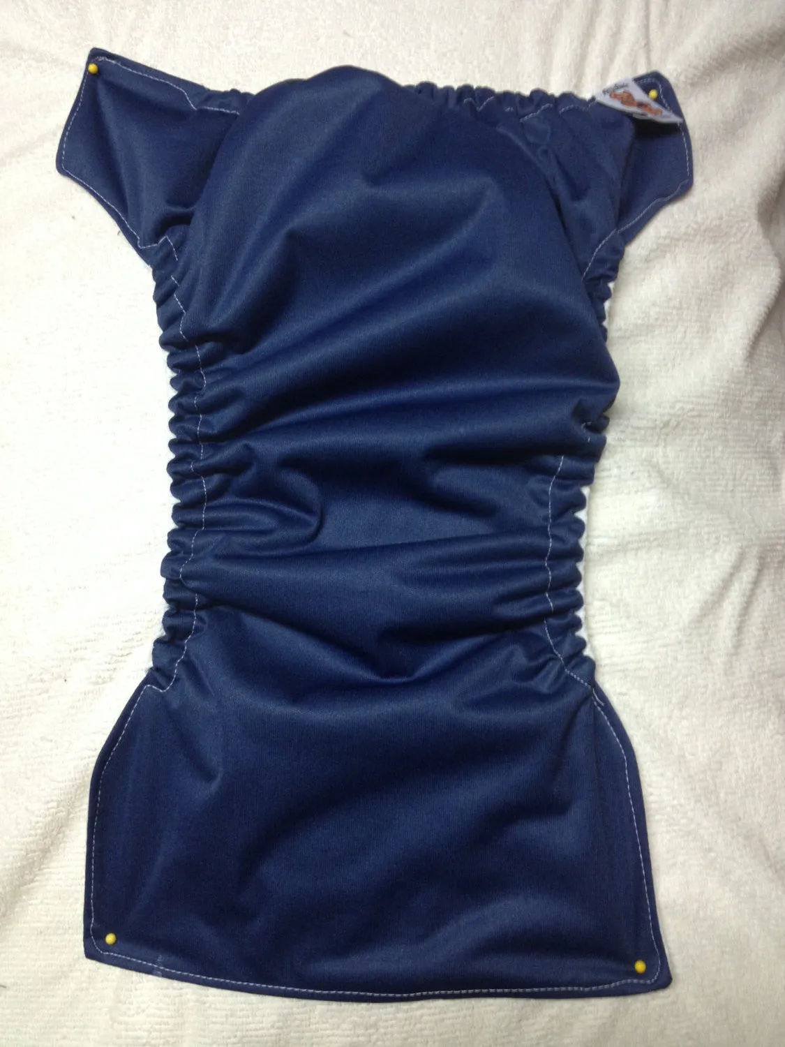 MamaBear BabyWear Waterproof Diaper Cover, Wrap One Size Fits All - Navy Blue