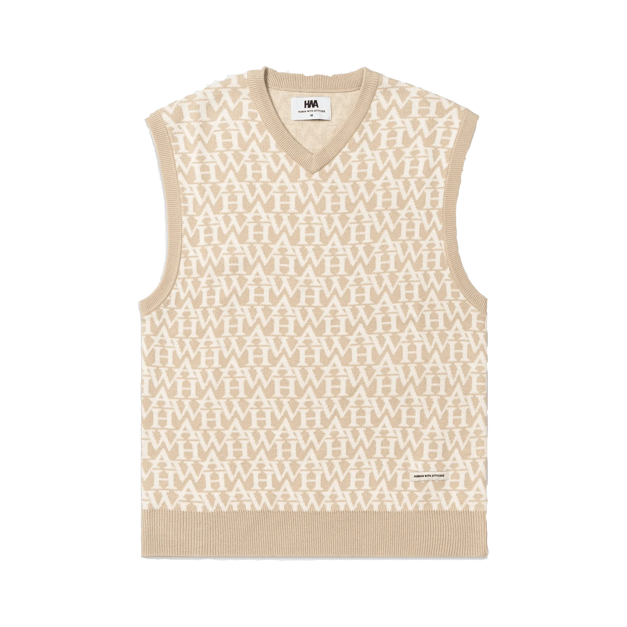 Monogram Knitted Vest Off White