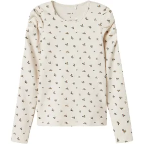 Name It Peyote Melange Olinne Slim Blouse