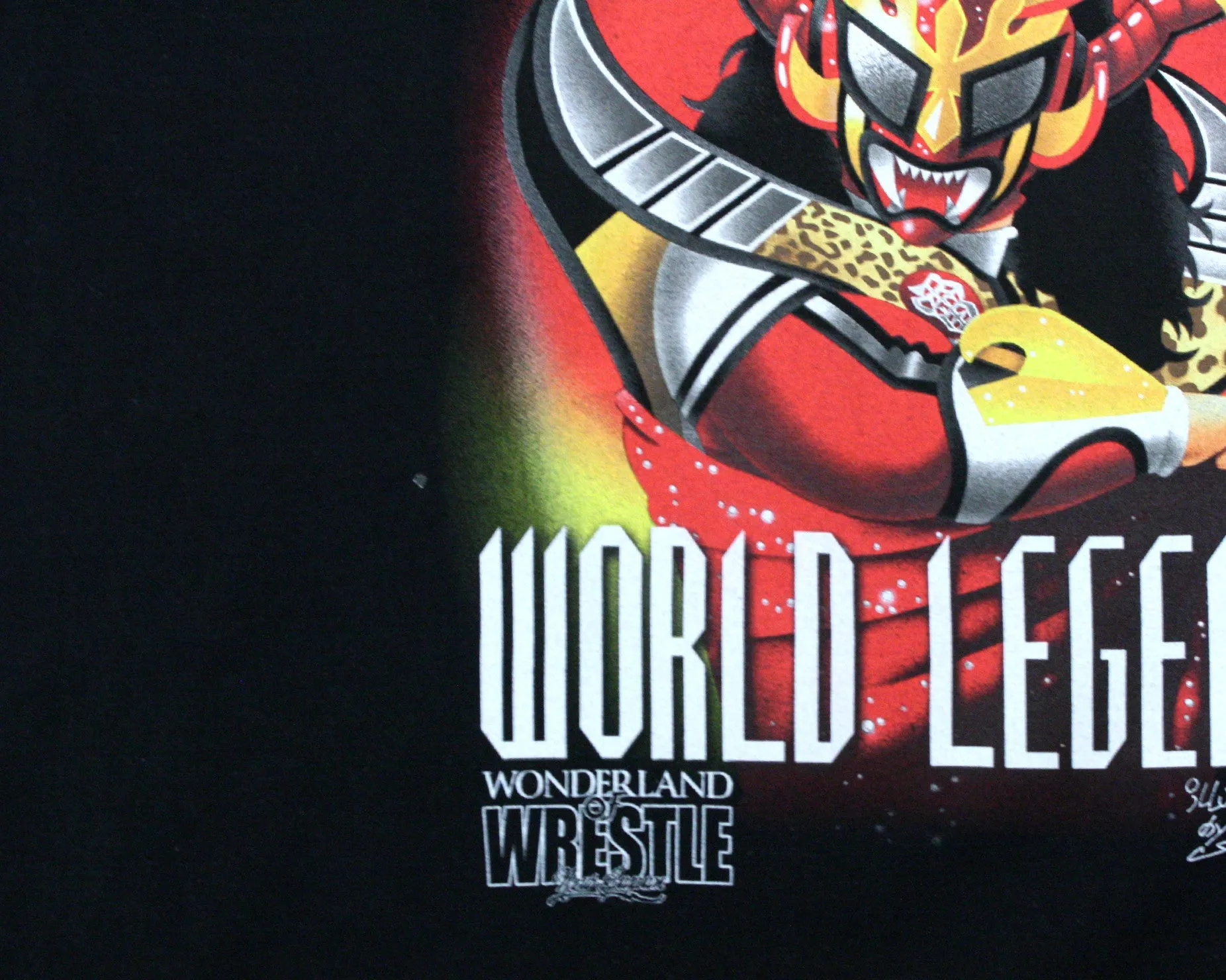 NJPW JUSHIN LIGER 'LEGEND' T-SHIRT XL
