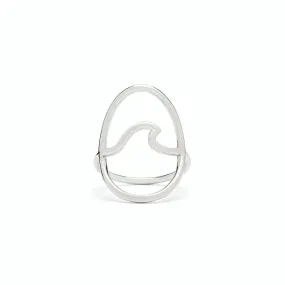 Pura Vida Large Wave Ring