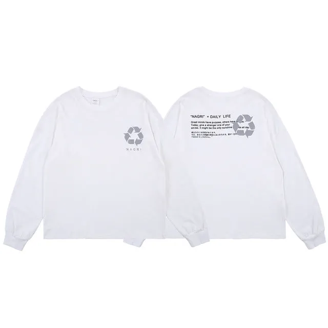 Reflective Long Sleeve T-Shirt