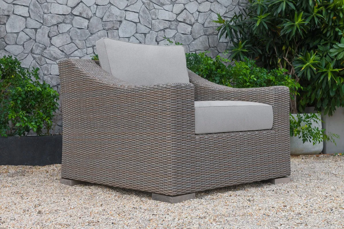 Renava Palisades Outdoor Beige Wicker Sofa Set