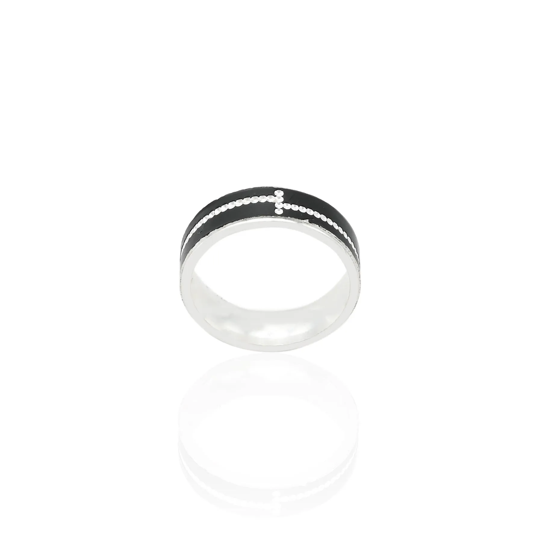 Silver "Keep It Simple" Boys Ring