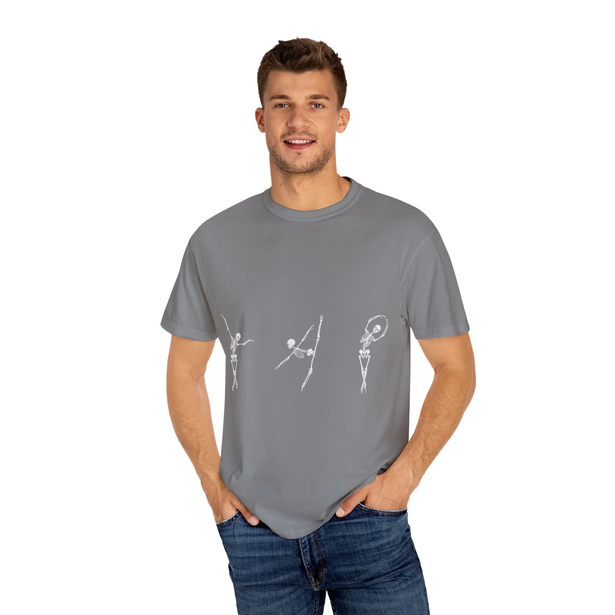 T-shirt Skelmen Garment-Dyed