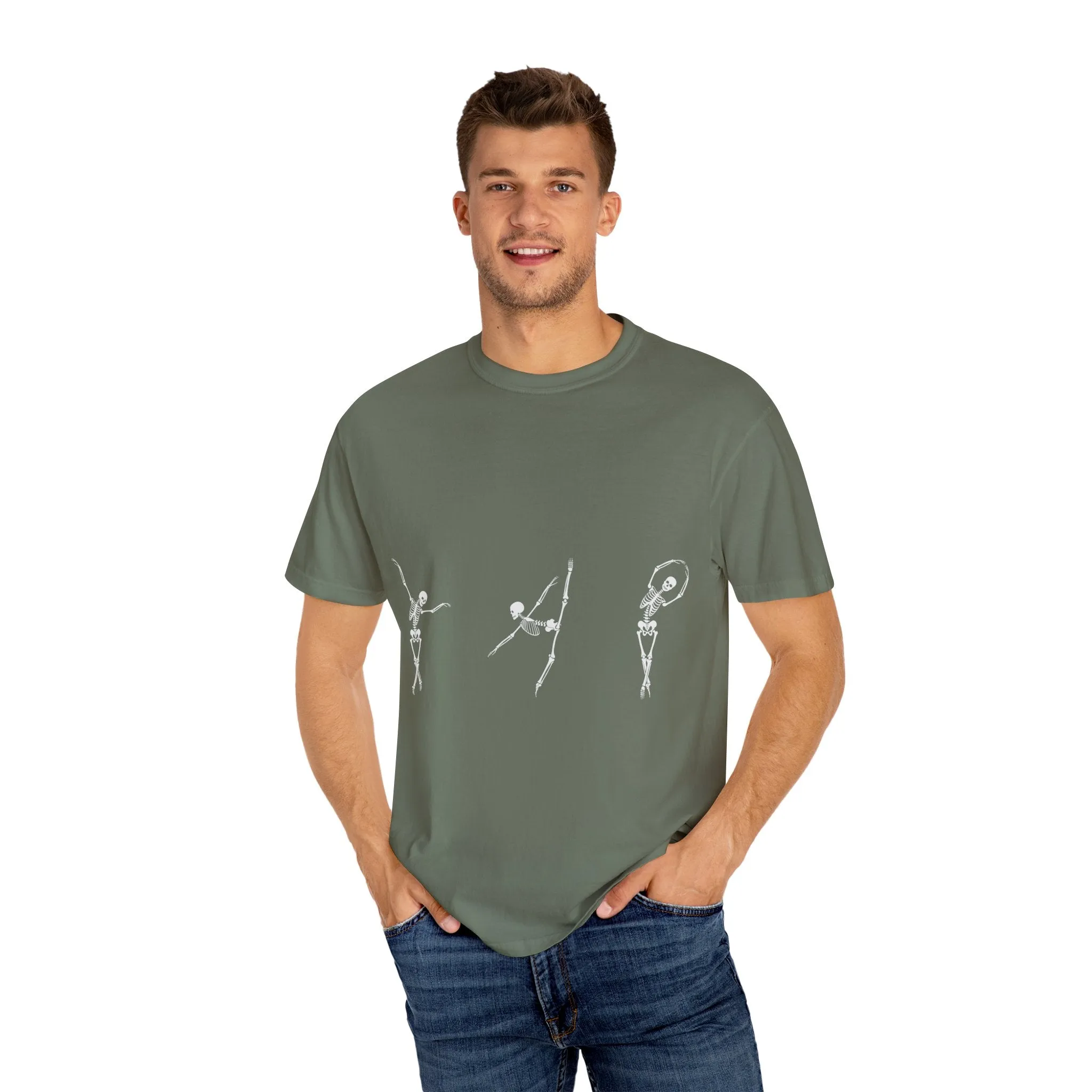 T-shirt Skelmen Garment-Dyed