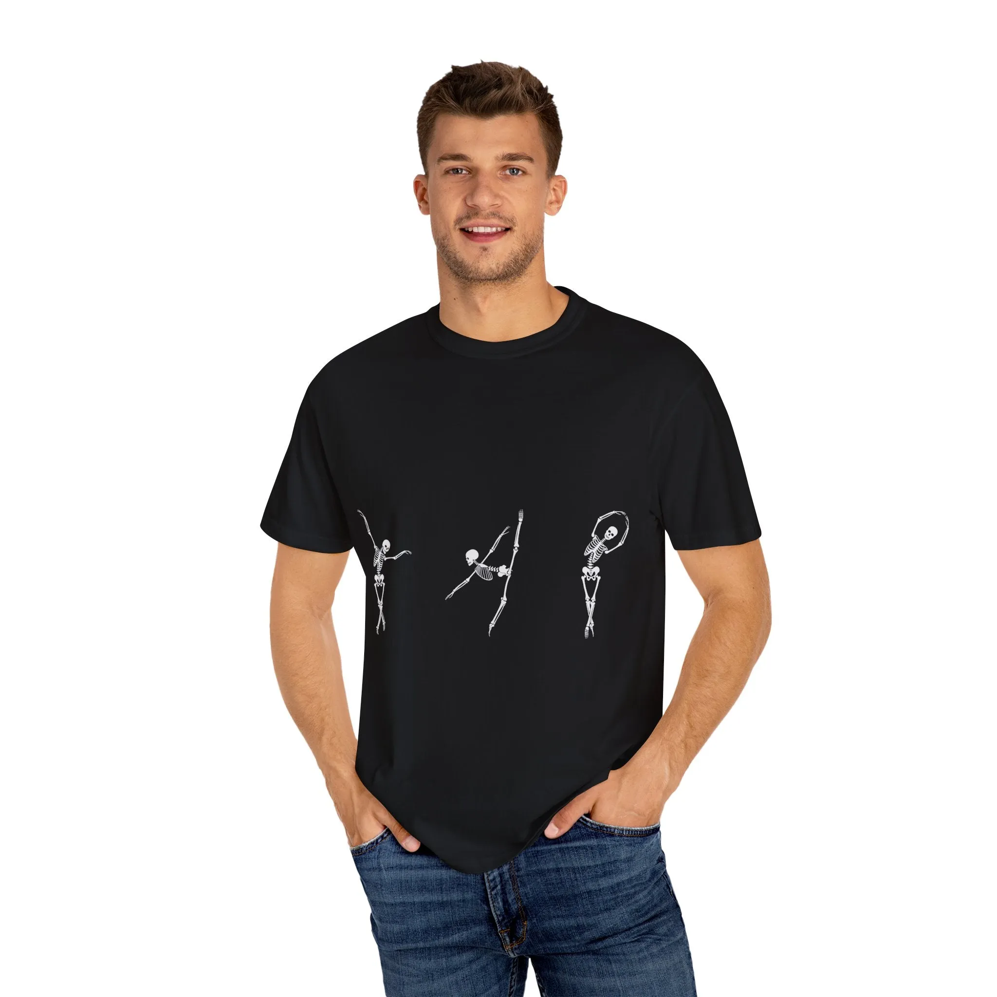 T-shirt Skelmen Garment-Dyed
