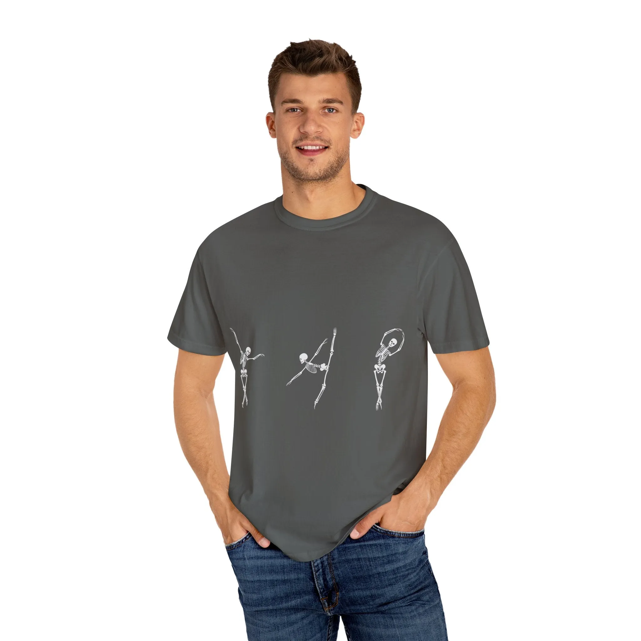 T-shirt Skelmen Garment-Dyed