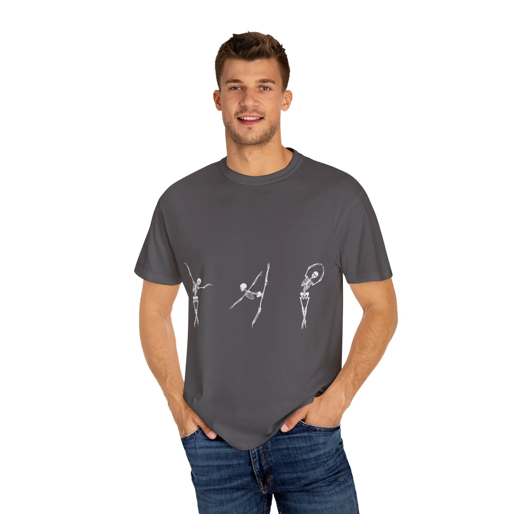 T-shirt Skelmen Garment-Dyed