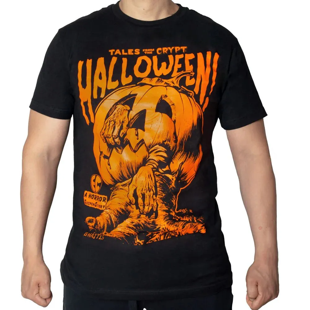 Tales From The Crypt Orange Pumpkin T-shirt