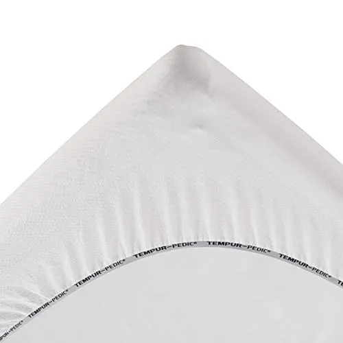 Tempur-Pedic Cool Luxury Mattress Pad, Queen, White