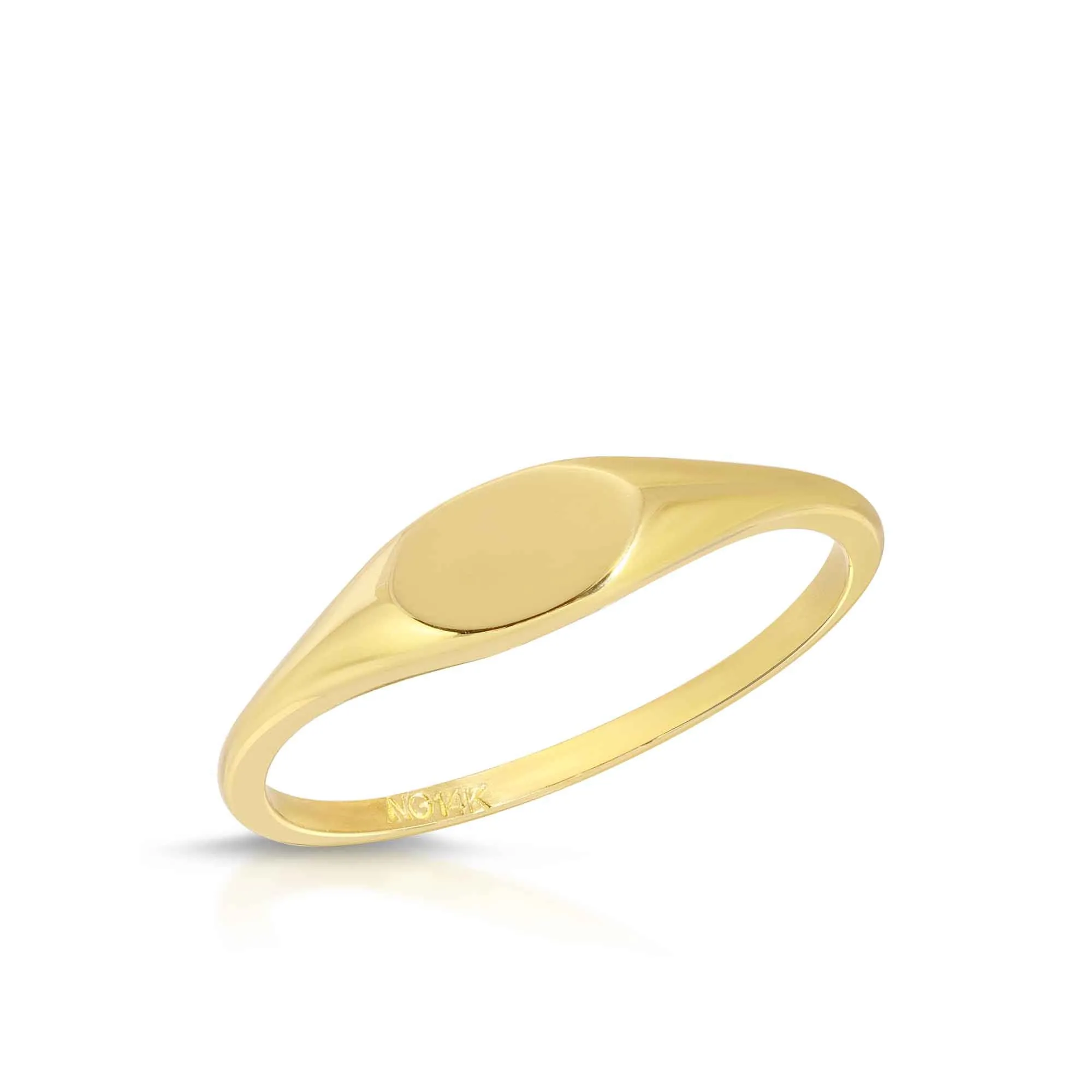 Thin Signet Ring