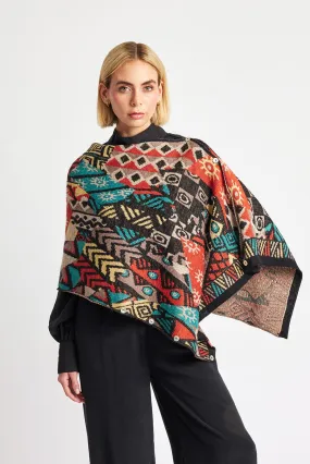 Watanabe Shawl Baby Alpaca Color Black