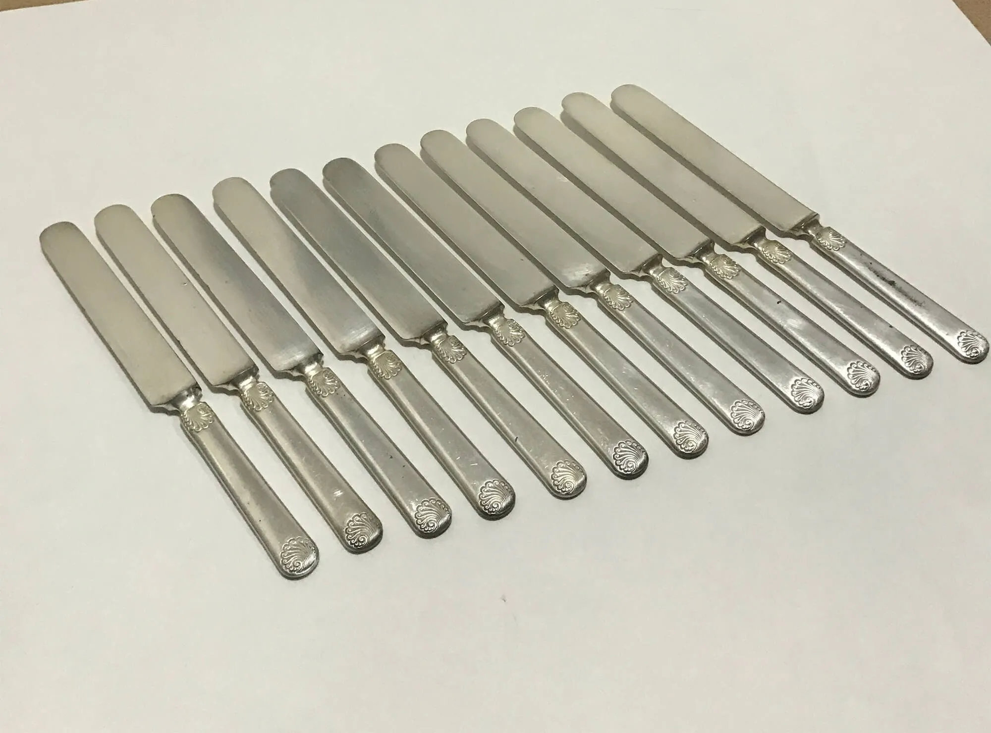 Wm Rogers Silver Plate Knives
