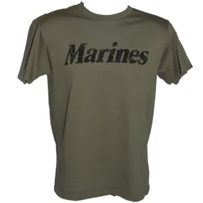 Youth Marines T-Shirt - Military Green